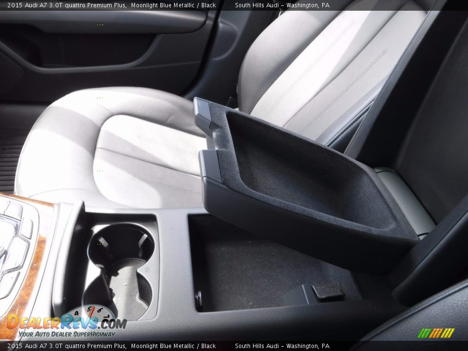 2015 Audi A7 3.0T quattro Premium Plus Moonlight Blue Metallic / Black Photo #29