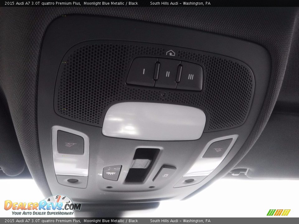 2015 Audi A7 3.0T quattro Premium Plus Moonlight Blue Metallic / Black Photo #30