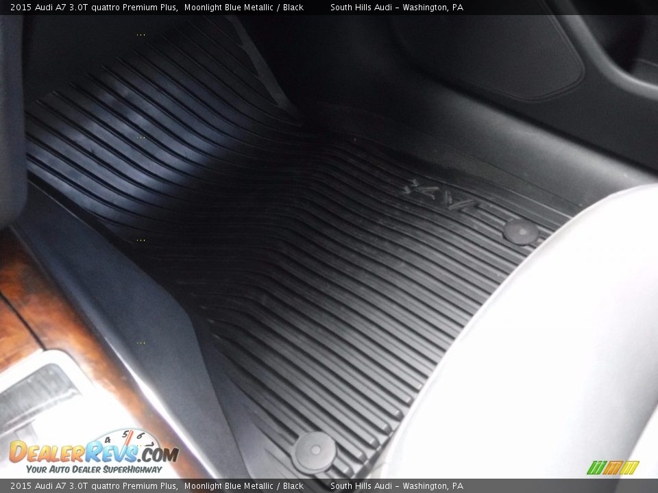 2015 Audi A7 3.0T quattro Premium Plus Moonlight Blue Metallic / Black Photo #34