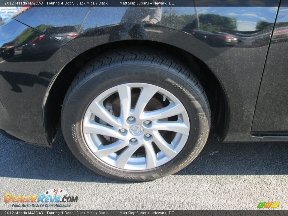 2012 Mazda MAZDA3 i Touring 4 Door Black Mica / Black Photo #22