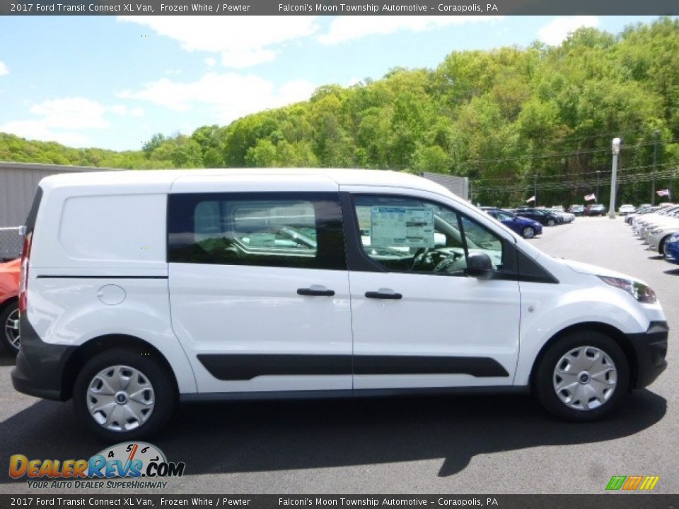 2017 Ford Transit Connect XL Van Frozen White / Pewter Photo #1