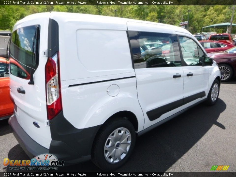 2017 Ford Transit Connect XL Van Frozen White / Pewter Photo #2