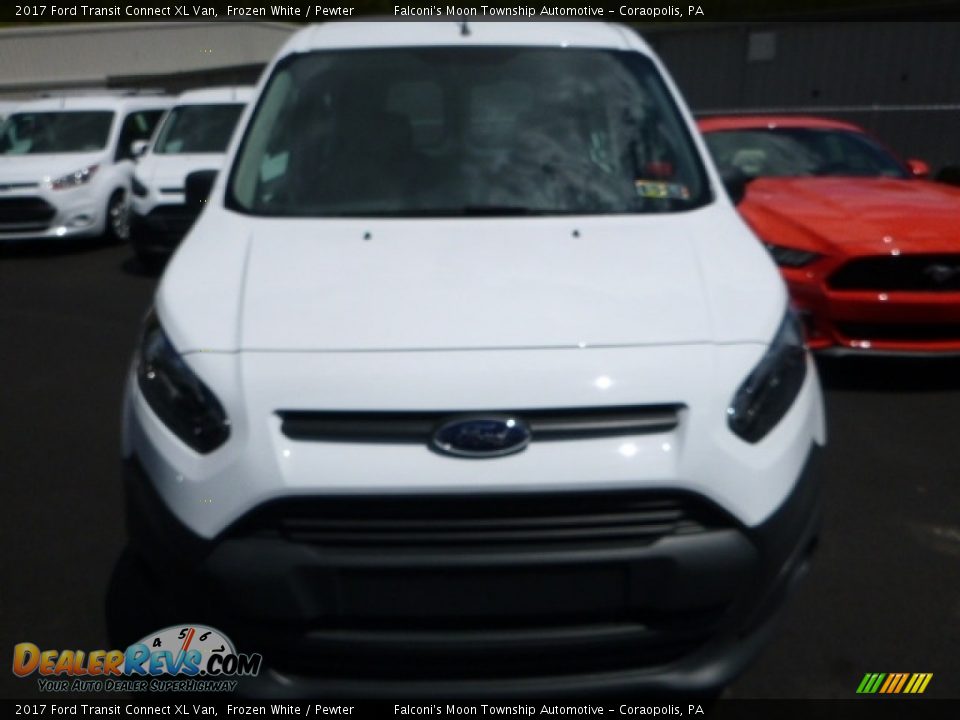 2017 Ford Transit Connect XL Van Frozen White / Pewter Photo #4