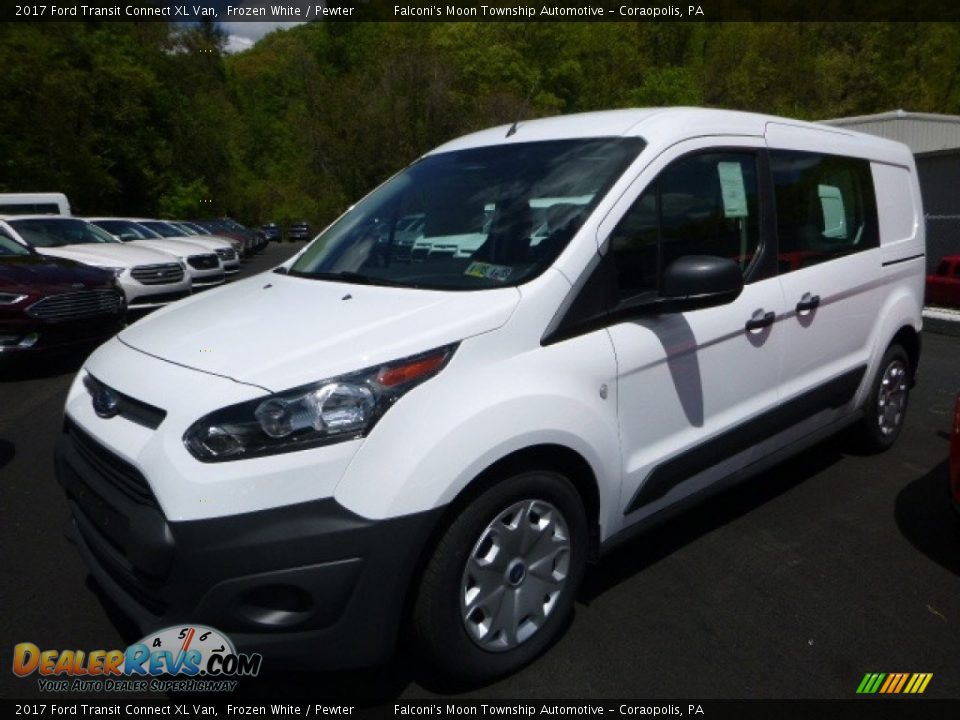 2017 Ford Transit Connect XL Van Frozen White / Pewter Photo #5