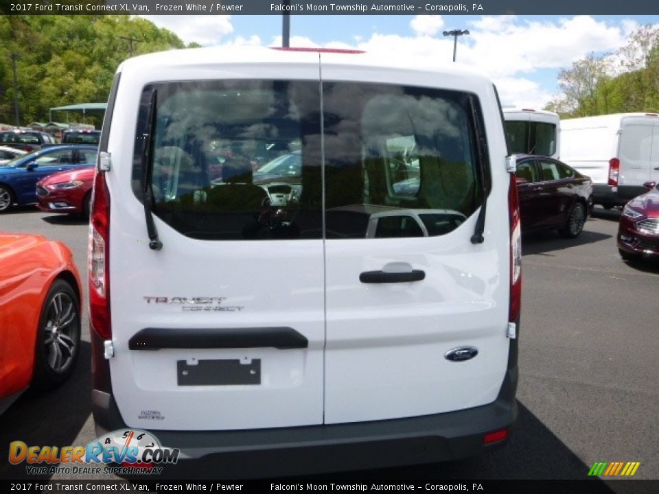 2017 Ford Transit Connect XL Van Frozen White / Pewter Photo #6