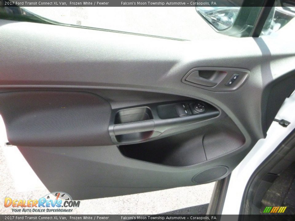 2017 Ford Transit Connect XL Van Frozen White / Pewter Photo #10