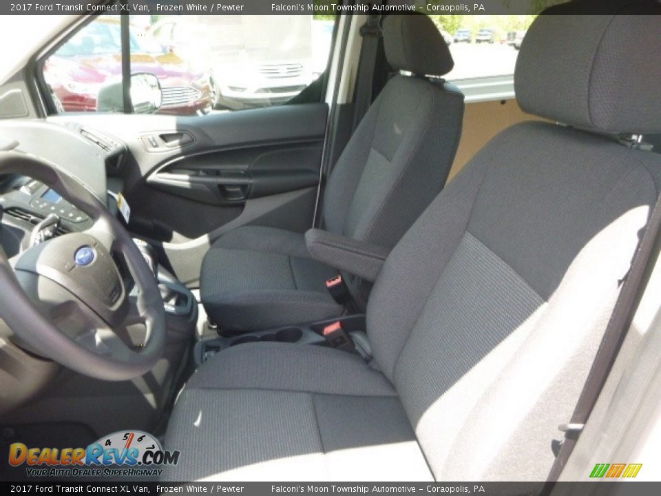 2017 Ford Transit Connect XL Van Frozen White / Pewter Photo #11