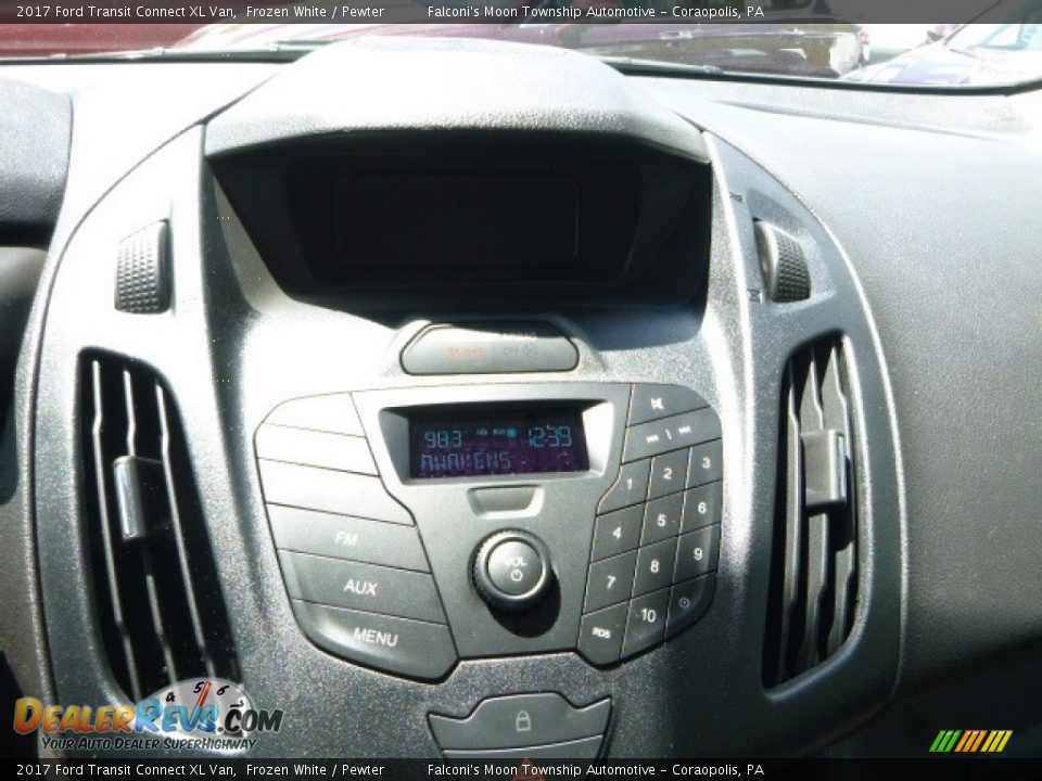 2017 Ford Transit Connect XL Van Frozen White / Pewter Photo #13