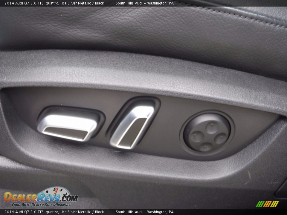 2014 Audi Q7 3.0 TFSI quattro Ice Silver Metallic / Black Photo #18