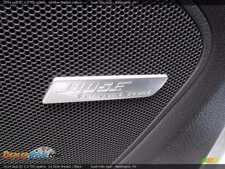 2014 Audi Q7 3.0 TFSI quattro Ice Silver Metallic / Black Photo #22