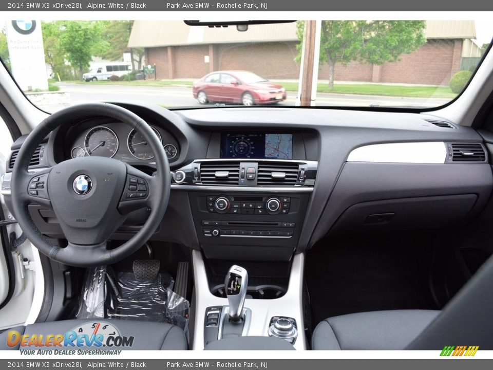 2014 BMW X3 xDrive28i Alpine White / Black Photo #15