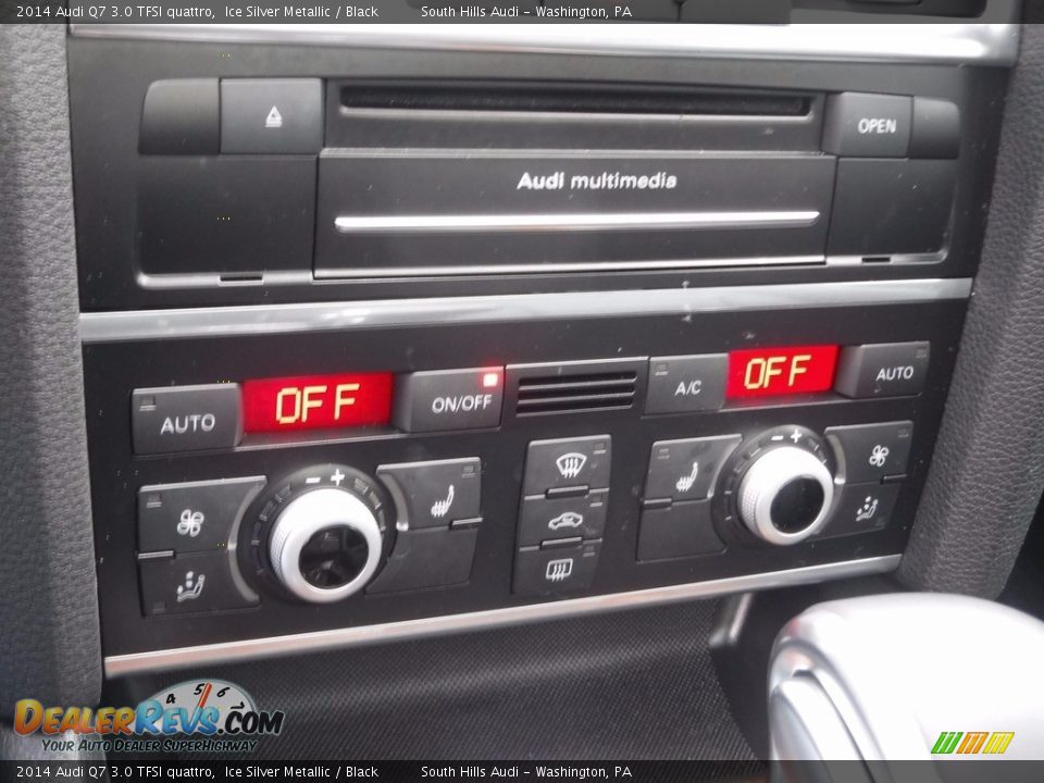 2014 Audi Q7 3.0 TFSI quattro Ice Silver Metallic / Black Photo #27