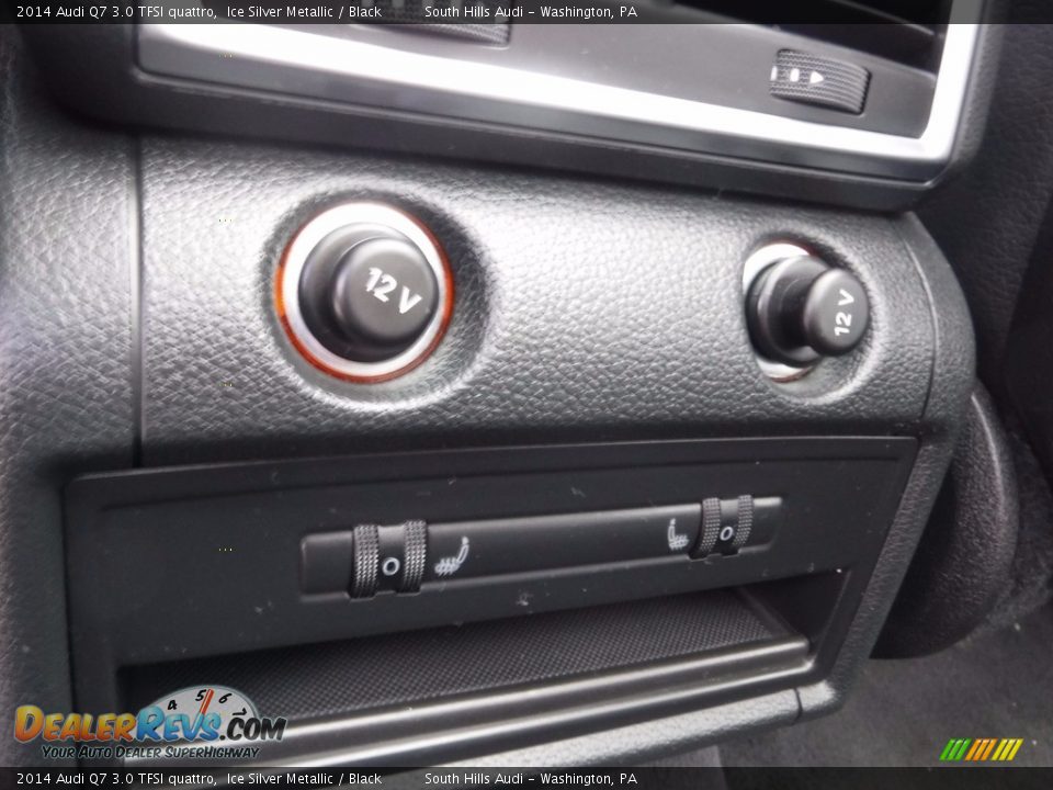 2014 Audi Q7 3.0 TFSI quattro Ice Silver Metallic / Black Photo #34
