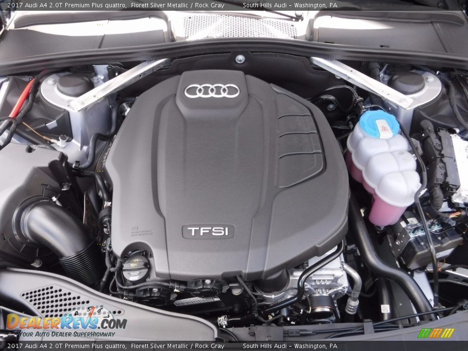 2017 Audi A4 2.0T Premium Plus quattro 2.0 Liter TFSI Turbocharged DOHC 16-Valve VVT 4 Cylinder Engine Photo #18