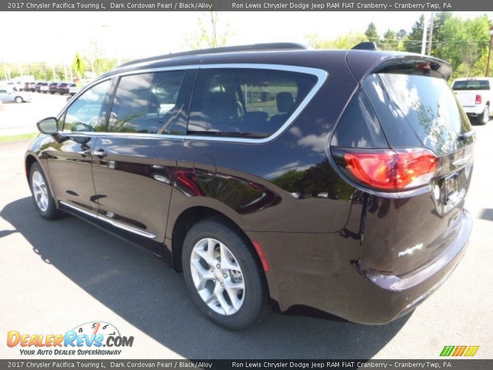 2017 Chrysler Pacifica Touring L Dark Cordovan Pearl / Black/Alloy Photo #3