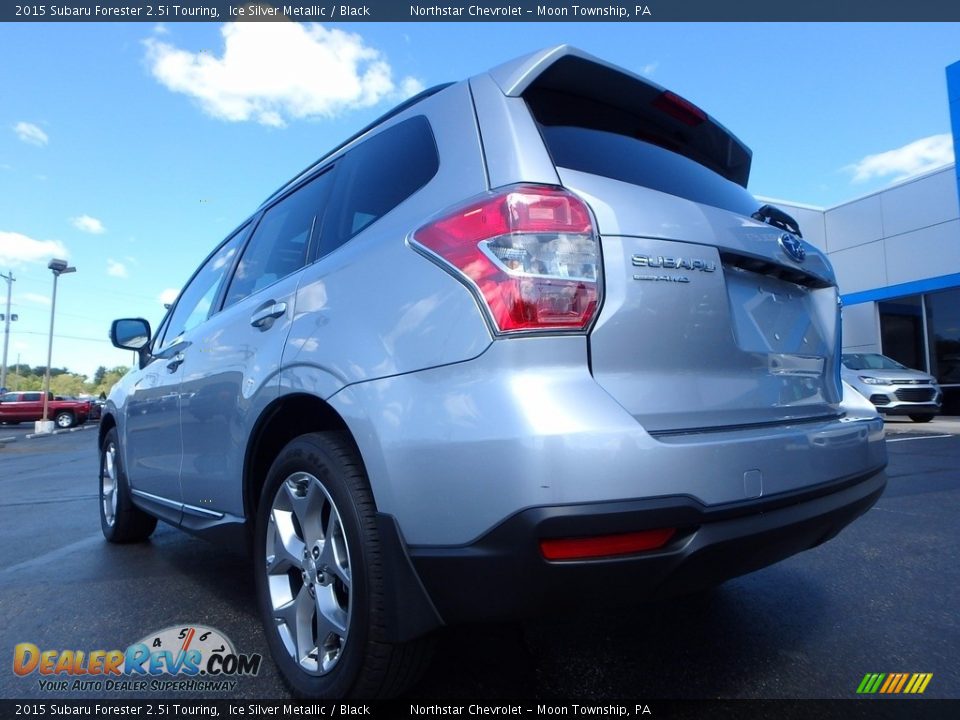 2015 Subaru Forester 2.5i Touring Ice Silver Metallic / Black Photo #5