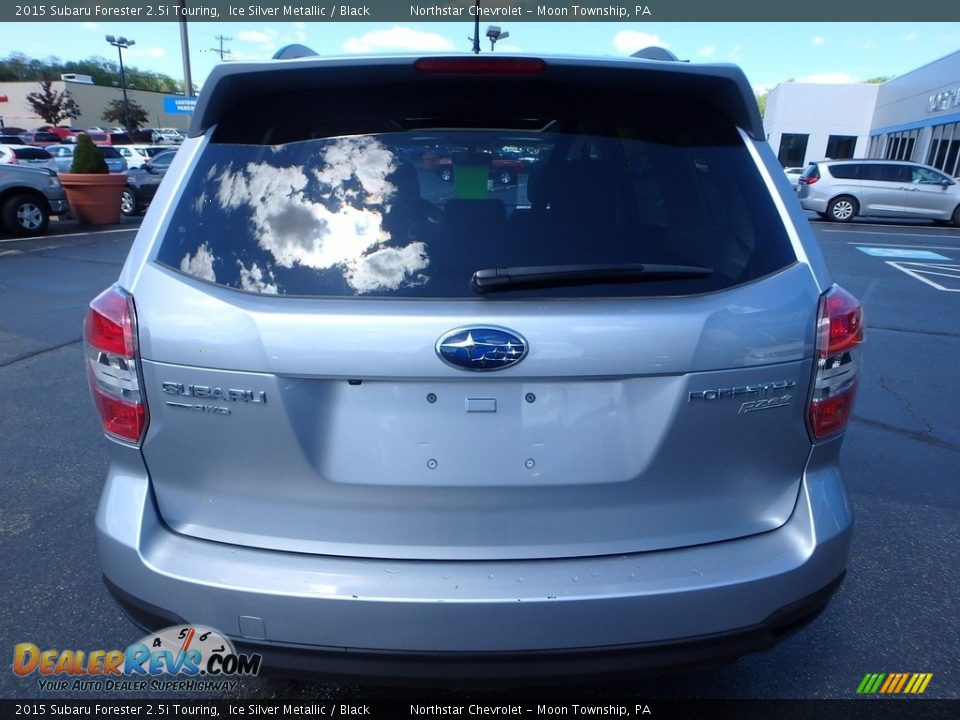 2015 Subaru Forester 2.5i Touring Ice Silver Metallic / Black Photo #6