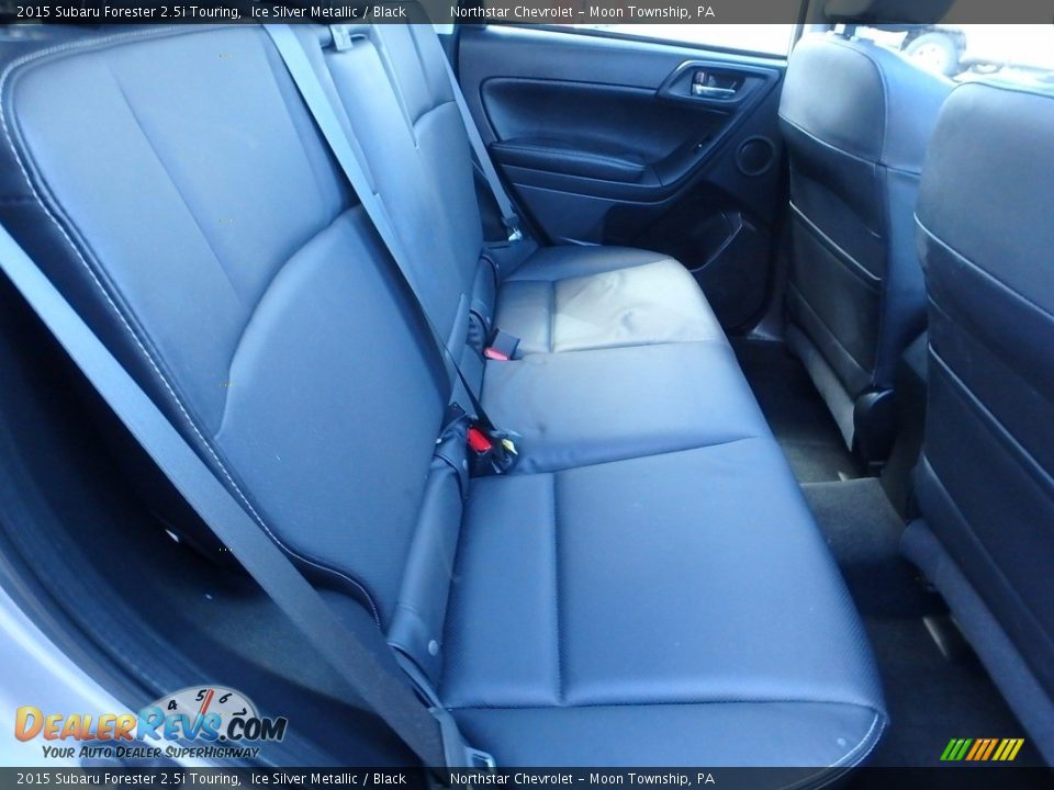 2015 Subaru Forester 2.5i Touring Ice Silver Metallic / Black Photo #18