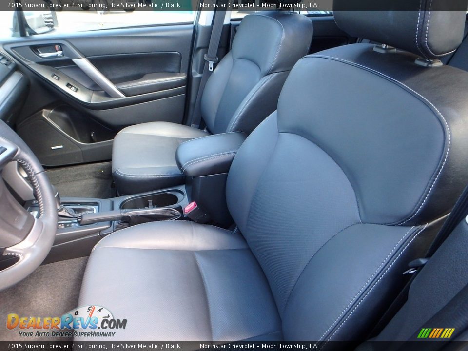 2015 Subaru Forester 2.5i Touring Ice Silver Metallic / Black Photo #19
