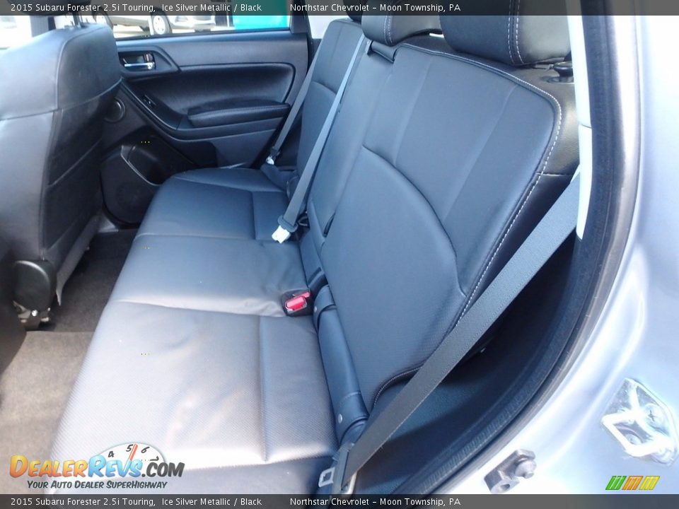 2015 Subaru Forester 2.5i Touring Ice Silver Metallic / Black Photo #20