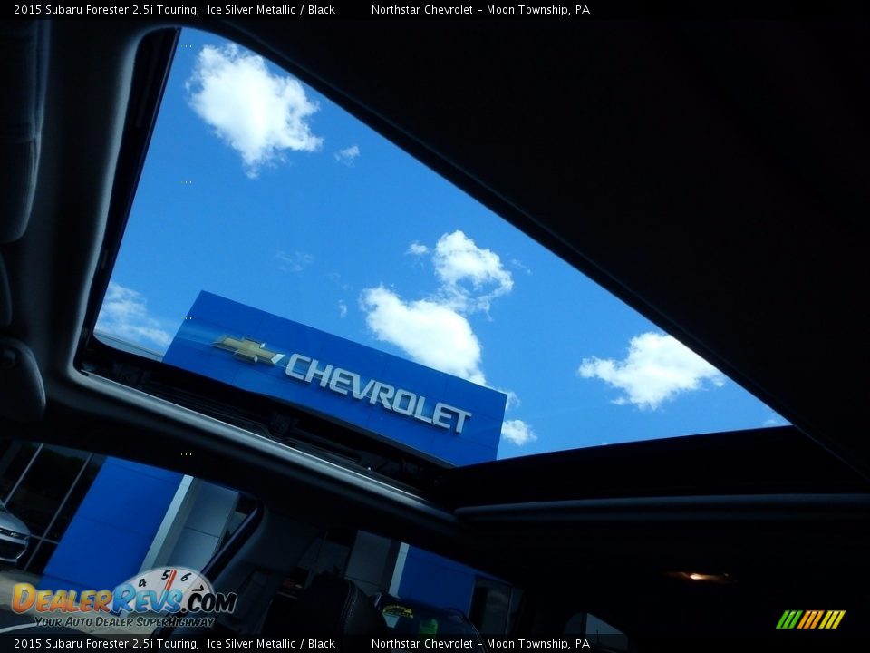 2015 Subaru Forester 2.5i Touring Ice Silver Metallic / Black Photo #25