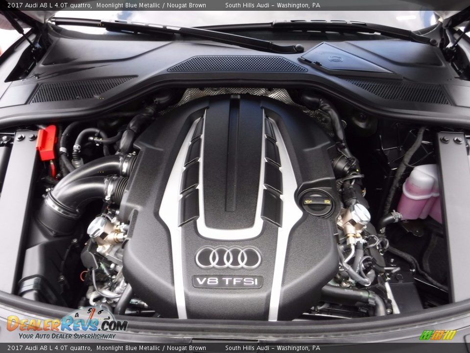 2017 Audi A8 L 4.0T quattro 4.0 Liter TFSI Turbocharged DOHC 32-Valve VVT V8 Engine Photo #16