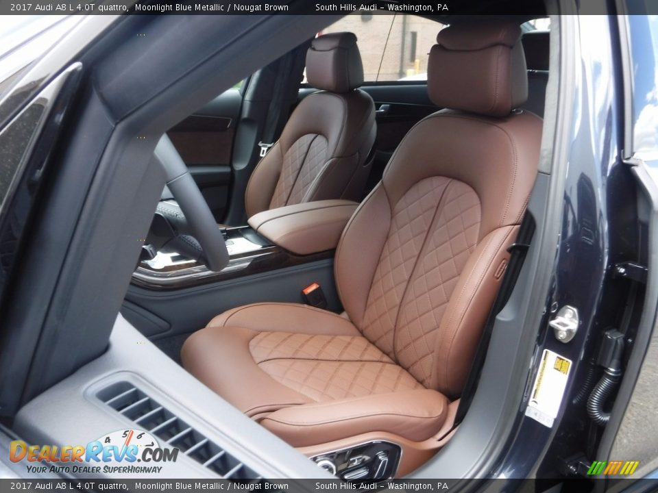 Front Seat of 2017 Audi A8 L 4.0T quattro Photo #18