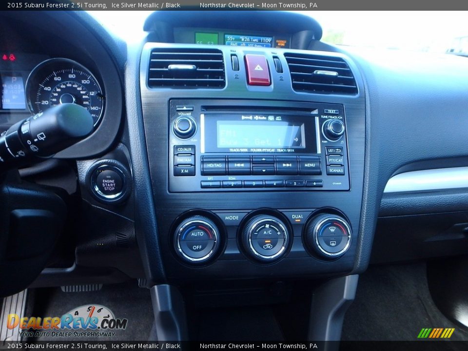 2015 Subaru Forester 2.5i Touring Ice Silver Metallic / Black Photo #27