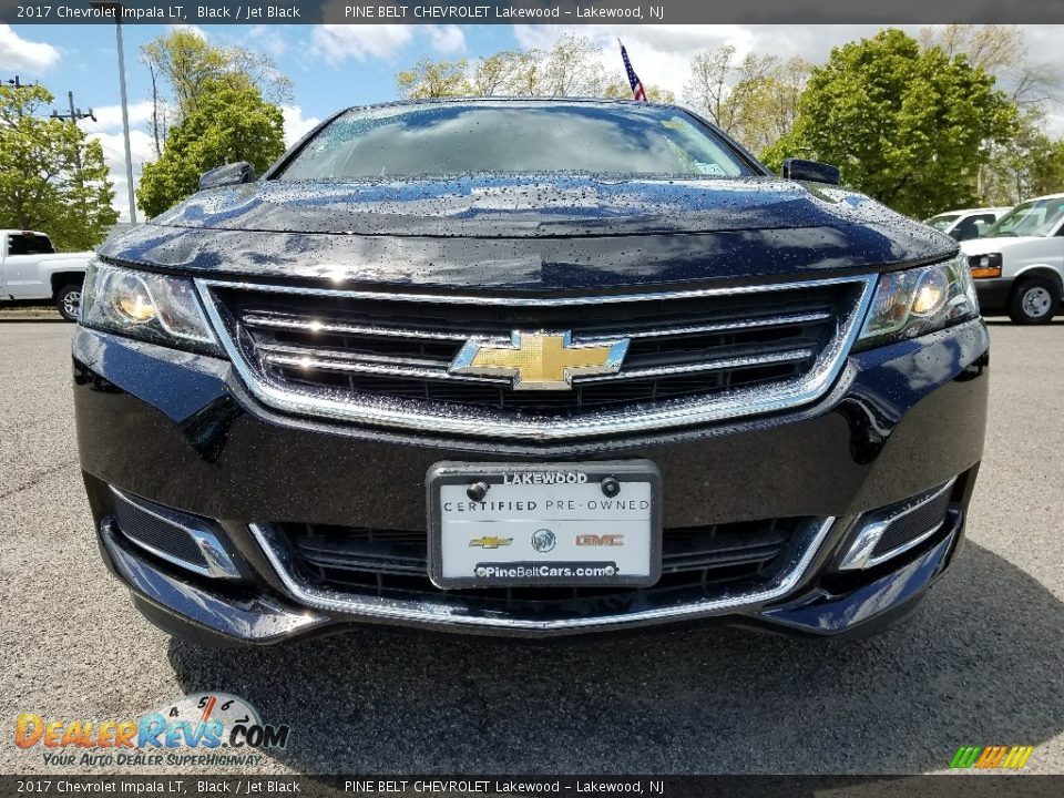 2017 Chevrolet Impala LT Black / Jet Black Photo #2