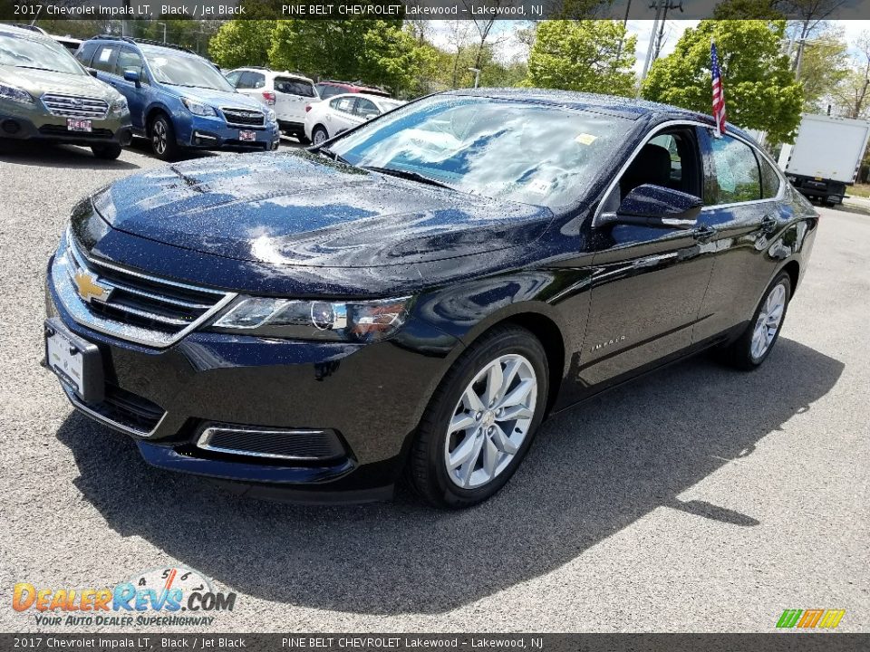 2017 Chevrolet Impala LT Black / Jet Black Photo #3