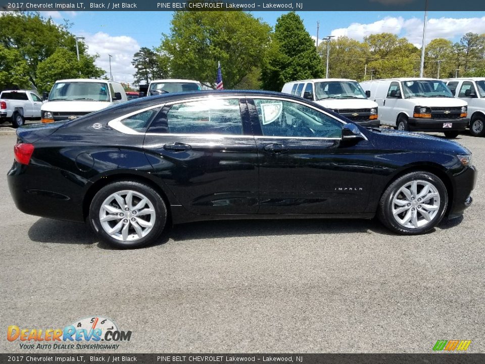 2017 Chevrolet Impala LT Black / Jet Black Photo #4