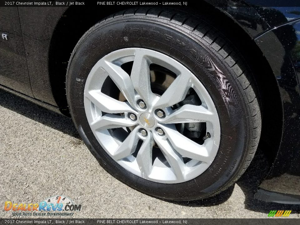 2017 Chevrolet Impala LT Black / Jet Black Photo #8