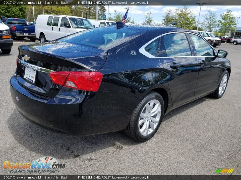 2017 Chevrolet Impala LT Black / Jet Black Photo #9