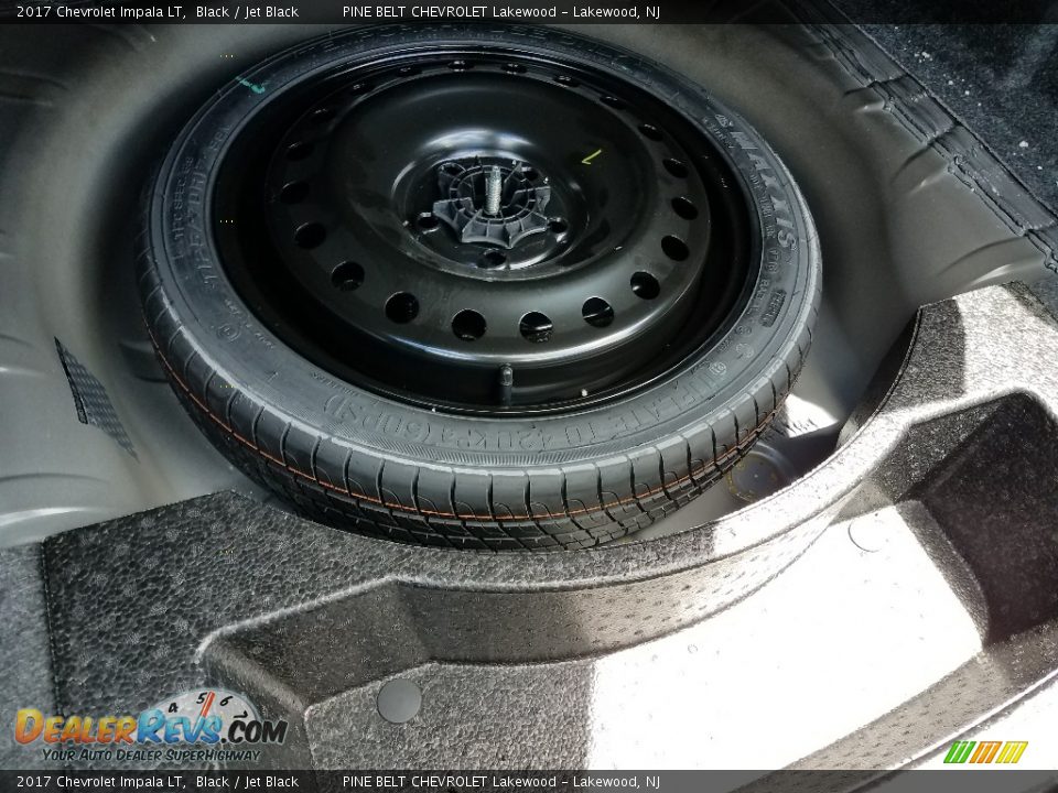 2017 Chevrolet Impala LT Black / Jet Black Photo #10