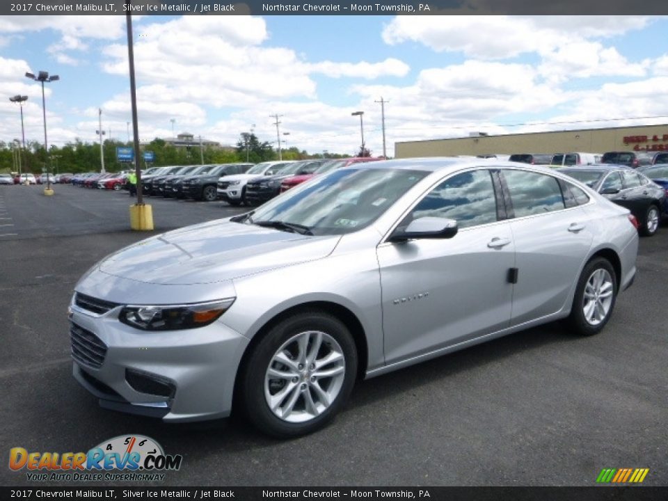 2017 Chevrolet Malibu LT Silver Ice Metallic / Jet Black Photo #1