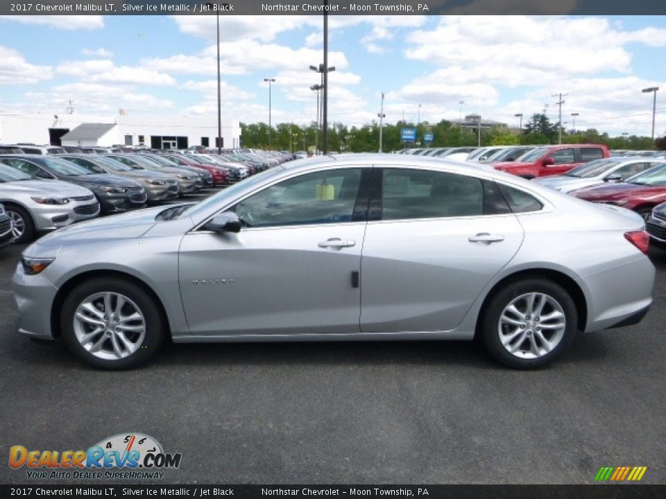 2017 Chevrolet Malibu LT Silver Ice Metallic / Jet Black Photo #2