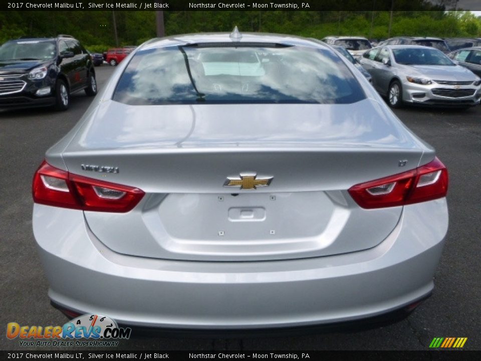 2017 Chevrolet Malibu LT Silver Ice Metallic / Jet Black Photo #4