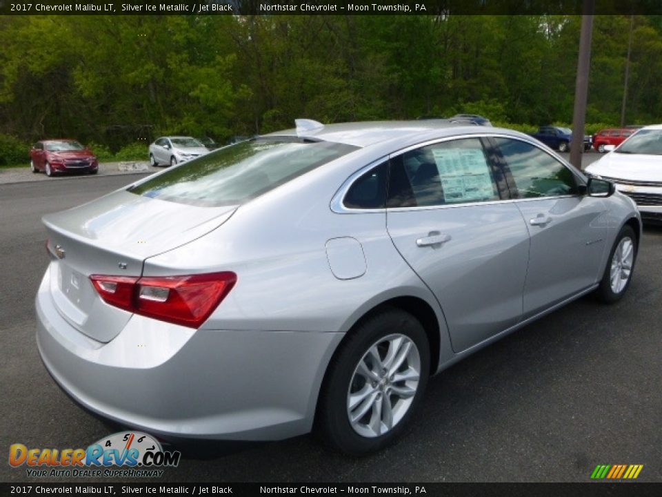 2017 Chevrolet Malibu LT Silver Ice Metallic / Jet Black Photo #5