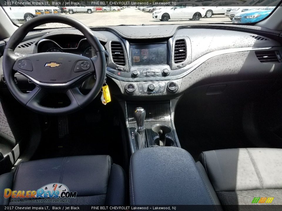 2017 Chevrolet Impala LT Black / Jet Black Photo #14