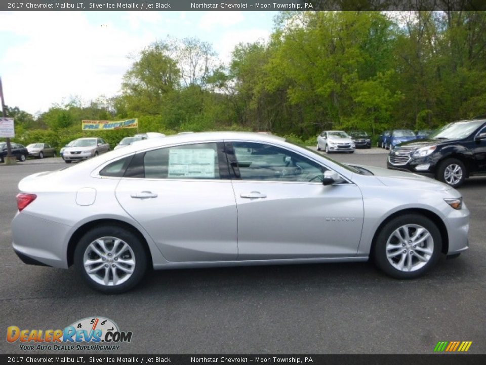 2017 Chevrolet Malibu LT Silver Ice Metallic / Jet Black Photo #6