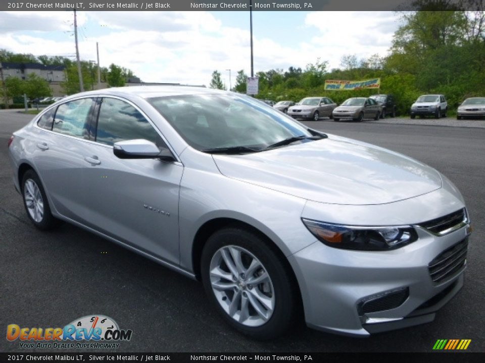 2017 Chevrolet Malibu LT Silver Ice Metallic / Jet Black Photo #7