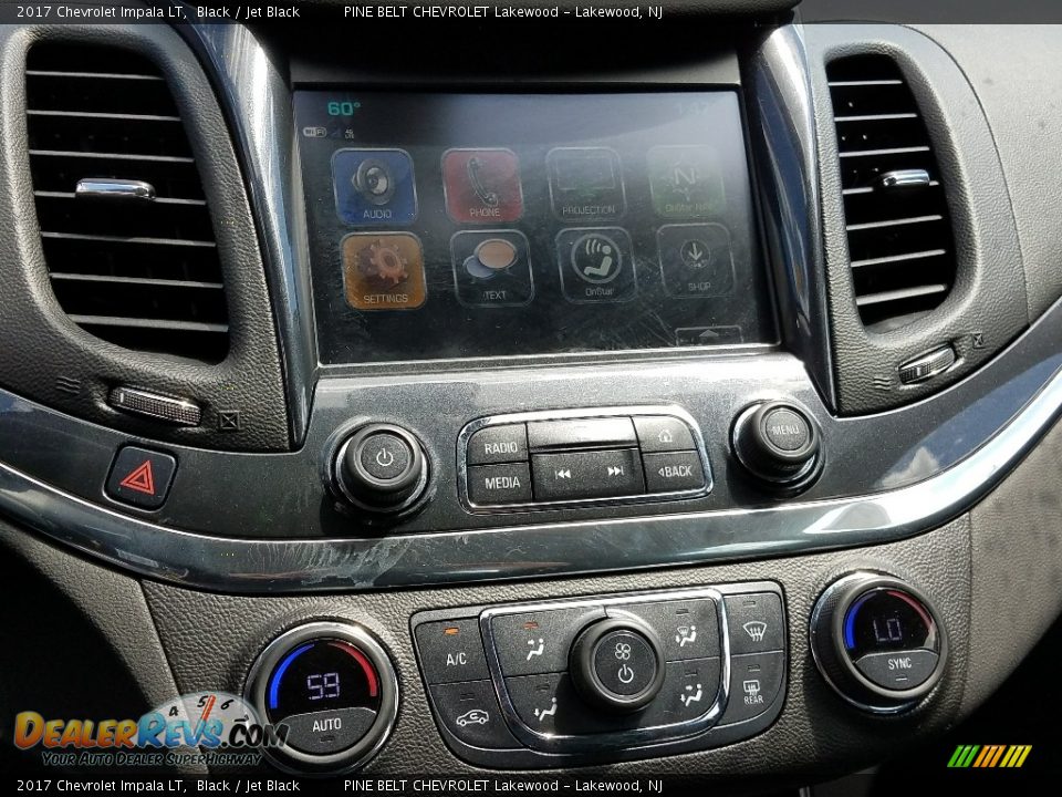2017 Chevrolet Impala LT Black / Jet Black Photo #19
