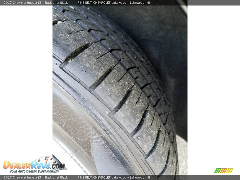 2017 Chevrolet Impala LT Black / Jet Black Photo #22