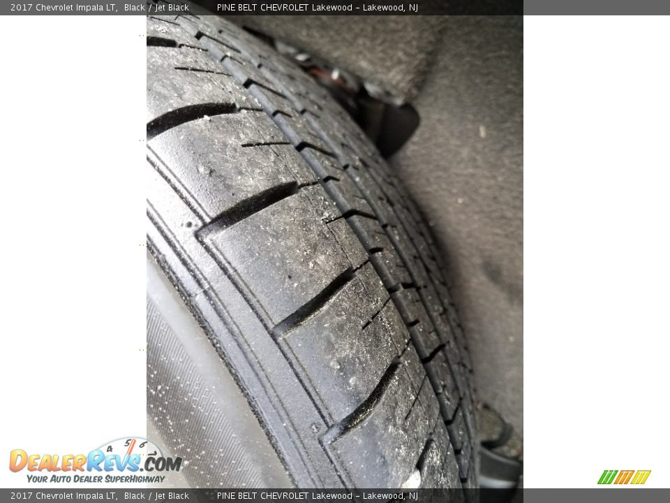 2017 Chevrolet Impala LT Black / Jet Black Photo #23