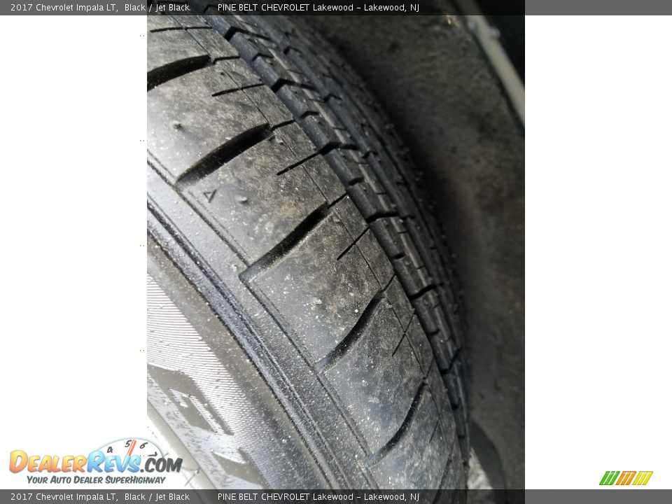 2017 Chevrolet Impala LT Black / Jet Black Photo #24