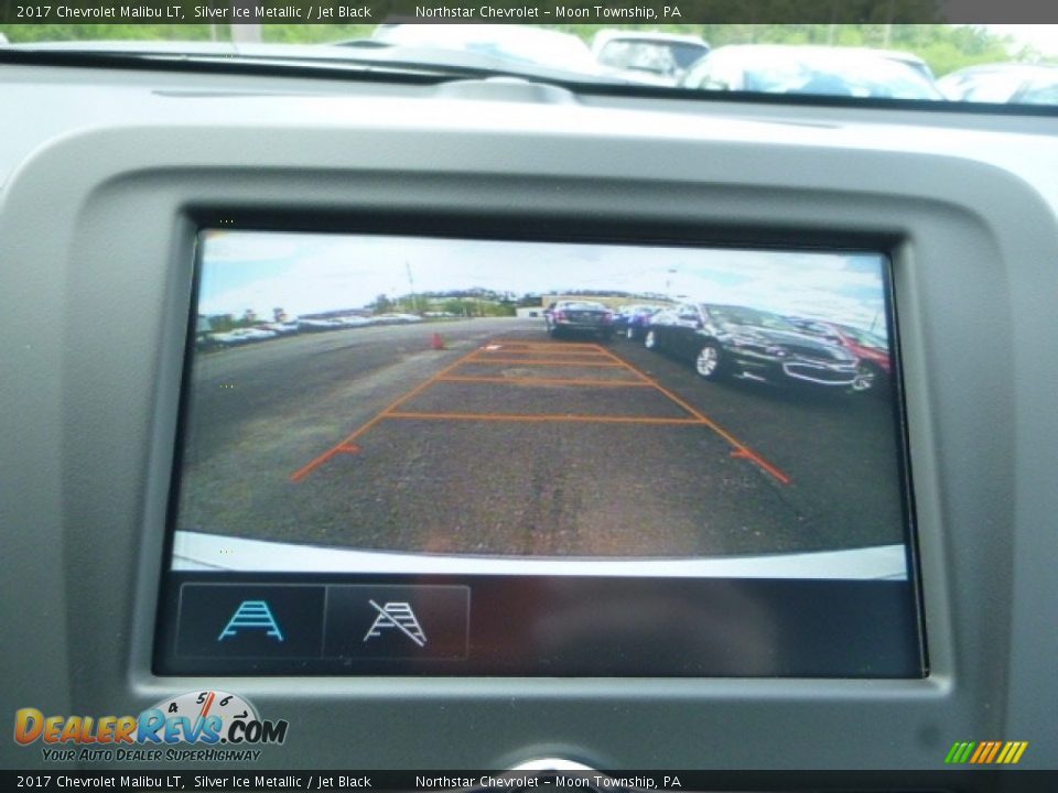 2017 Chevrolet Malibu LT Silver Ice Metallic / Jet Black Photo #19