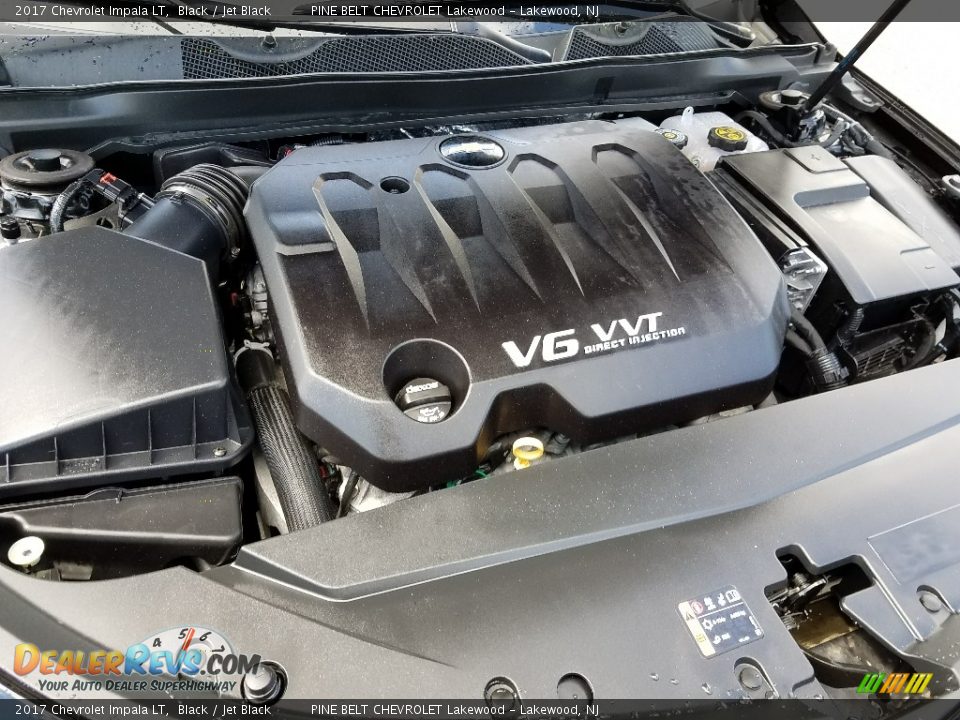 2017 Chevrolet Impala LT Black / Jet Black Photo #25