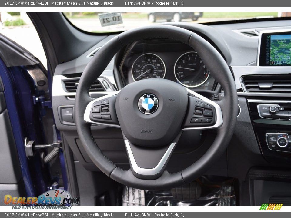 2017 BMW X1 xDrive28i Steering Wheel Photo #18