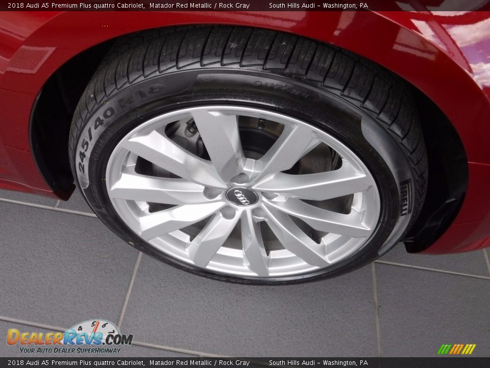 2018 Audi A5 Premium Plus quattro Cabriolet Wheel Photo #6