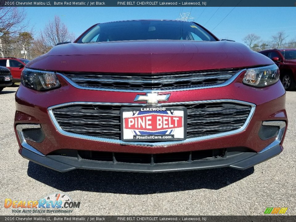 2016 Chevrolet Malibu LS Butte Red Metallic / Jet Black Photo #2
